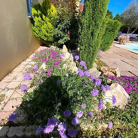 Dans Avec Piscine Bed and breakfast